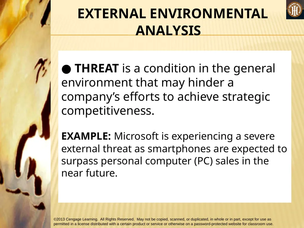 PART 1: STRATEGIC MANAGEMENT INPUTS CHAPTER 2 The - slide 24 of 67