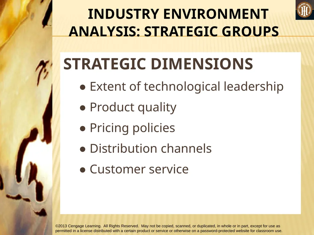 PART 1: STRATEGIC MANAGEMENT INPUTS CHAPTER 2 The - slide 62 of 67