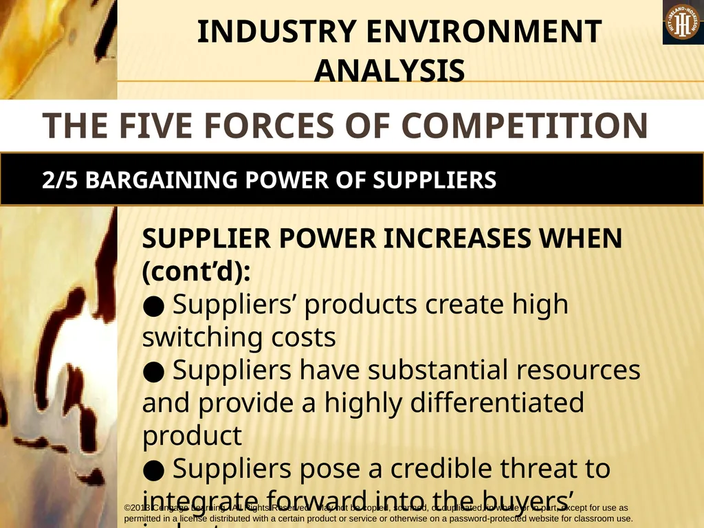 PART 1: STRATEGIC MANAGEMENT INPUTS CHAPTER 2 The - slide 47 of 67