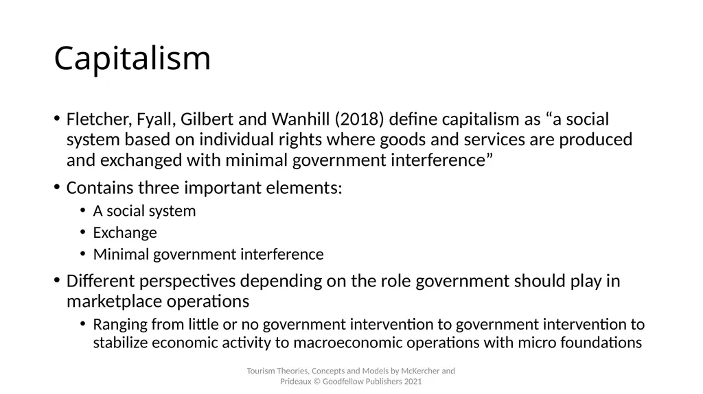 Chapter 7: The Political Economy of Tourism - slide 5 of 15