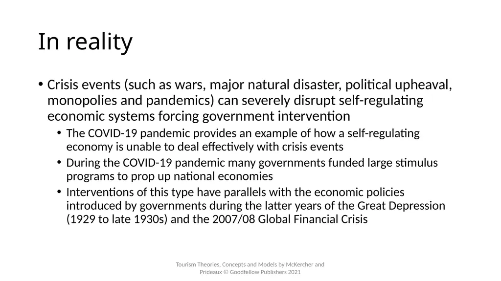 Chapter 7: The Political Economy of Tourism - slide 8 of 15