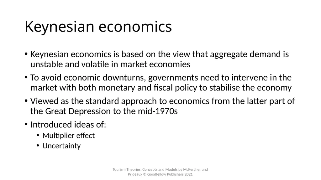 Chapter 7: The Political Economy of Tourism - slide 9 of 15