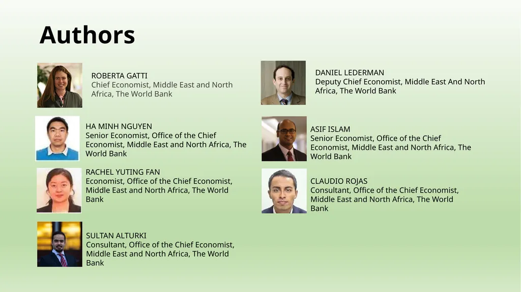 MENA Economic update - April 2021 Living with - slide 2 of 22