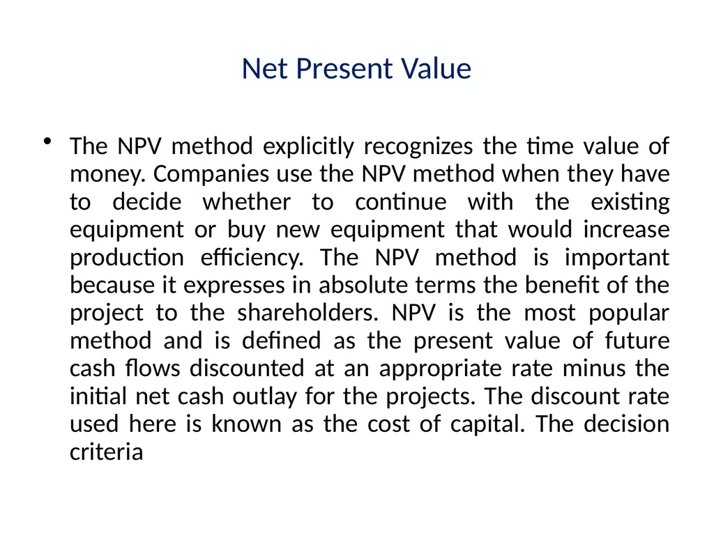 Multinational Capital Budgeting Capital Budgeting - slide 30 of 64