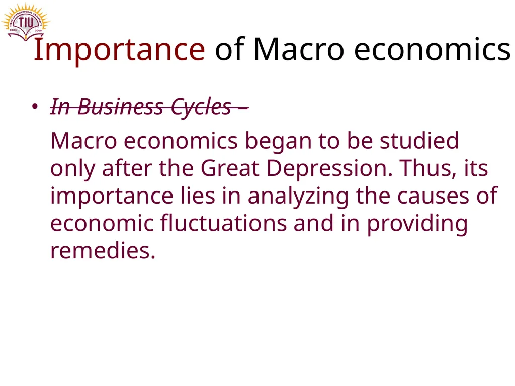 Introduction to Macroeconomics Prepared by: Dr. - slide 16 of 25