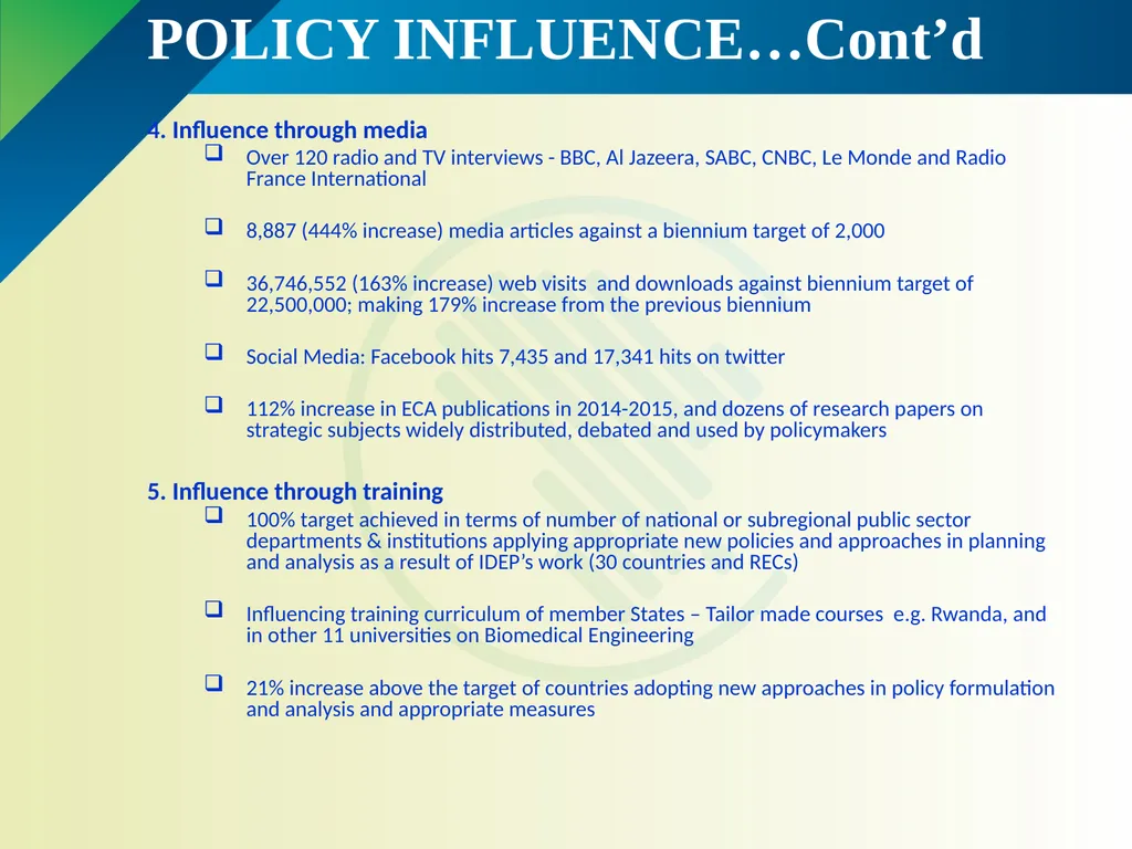 United Nations Economic Commission for Africa - slide 5 of 18