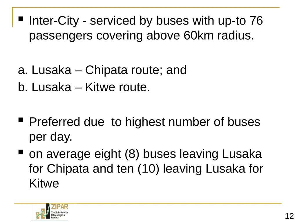 1 Zambia DCR Interim Review - CREW PAC II MEETING - slide 12 of 15