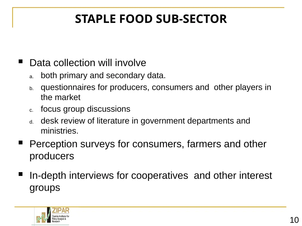 1 Zambia DCR Interim Review - CREW PAC II MEETING - slide 10 of 15