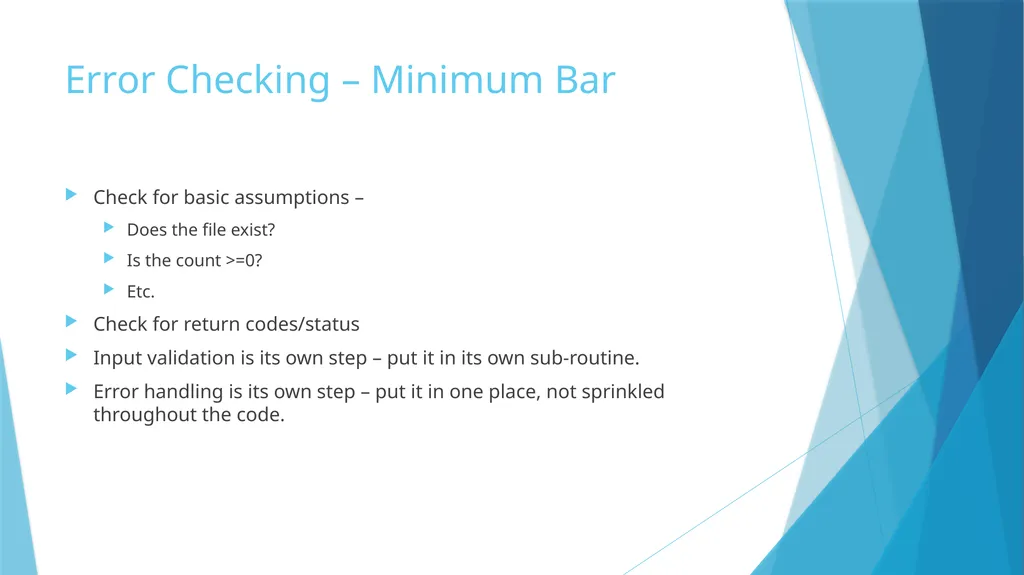Software Best Practices Christopher Lorton IDM - slide 23 of 58