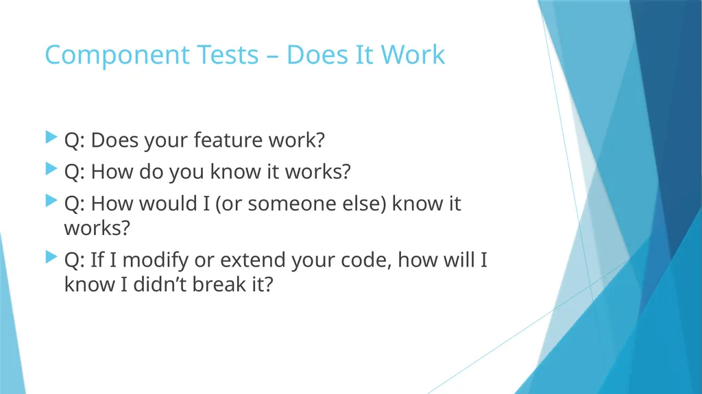 Software Best Practices Christopher Lorton IDM - slide 28 of 58