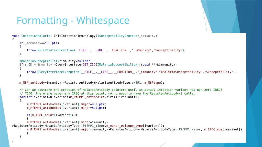 Software Best Practices Christopher Lorton IDM - slide 12 of 58