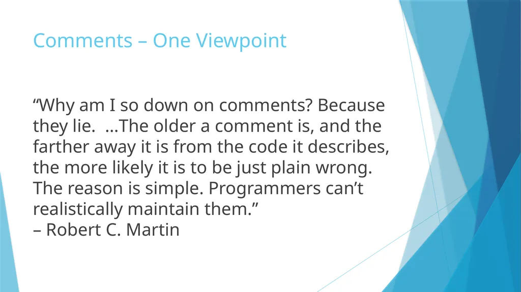 Software Best Practices Christopher Lorton IDM - slide 15 of 58