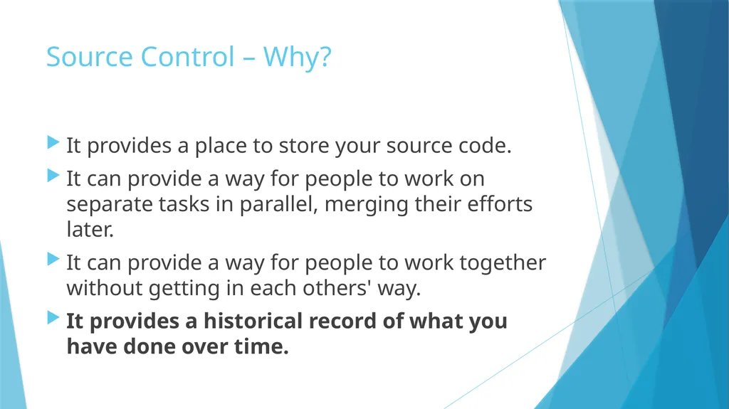 Software Best Practices Christopher Lorton IDM - slide 50 of 58