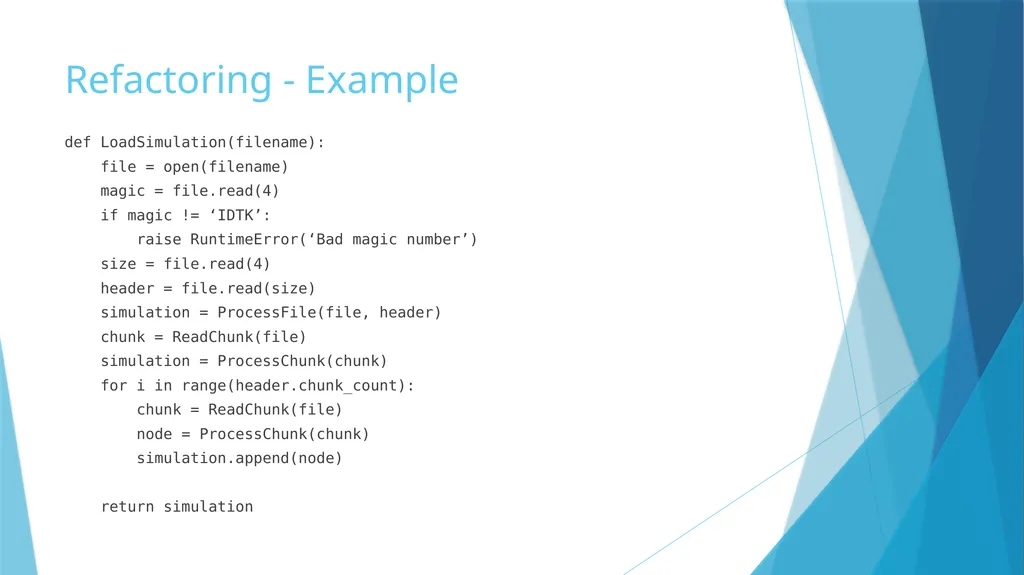 Software Best Practices Christopher Lorton IDM - slide 38 of 58