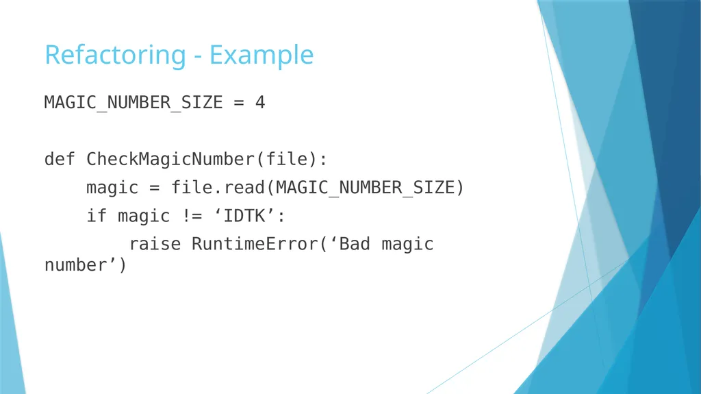 Software Best Practices Christopher Lorton IDM - slide 41 of 58