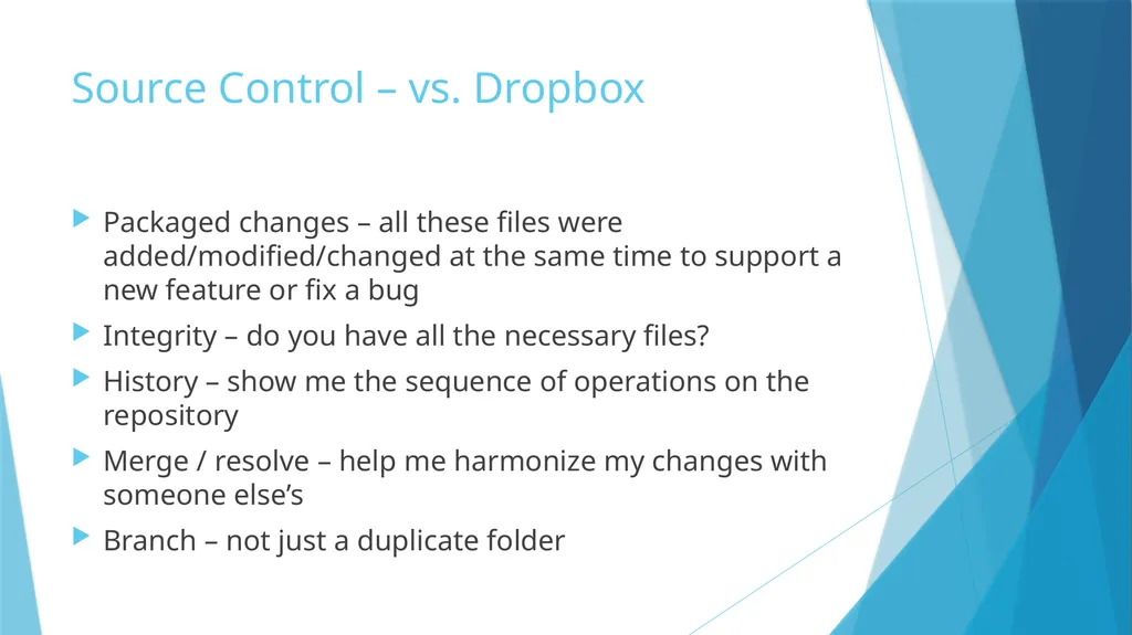 Software Best Practices Christopher Lorton IDM - slide 52 of 58