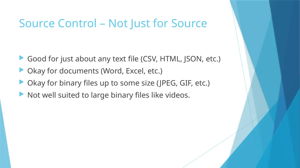 Software Best Practices Christopher Lorton IDM - slide 53 of 58