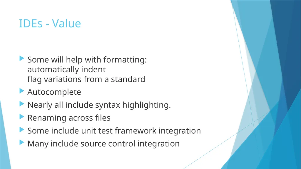 Software Best Practices Christopher Lorton IDM - slide 57 of 58
