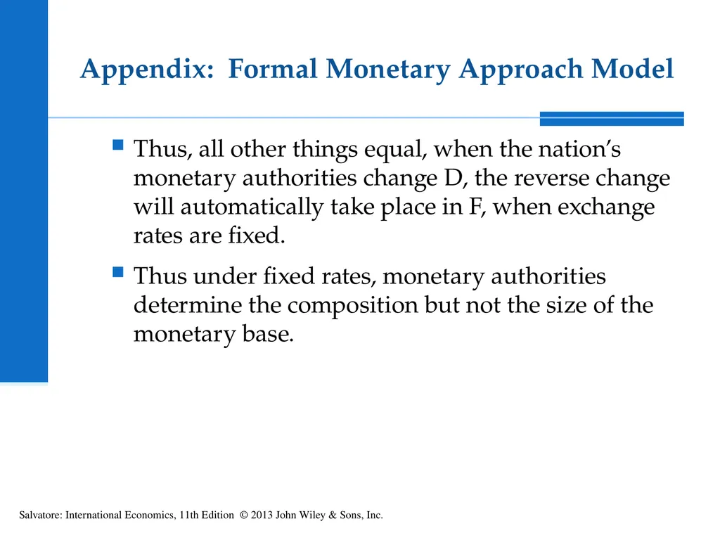 International Economics Tenth Edition Exchange - slide 38 of 42
