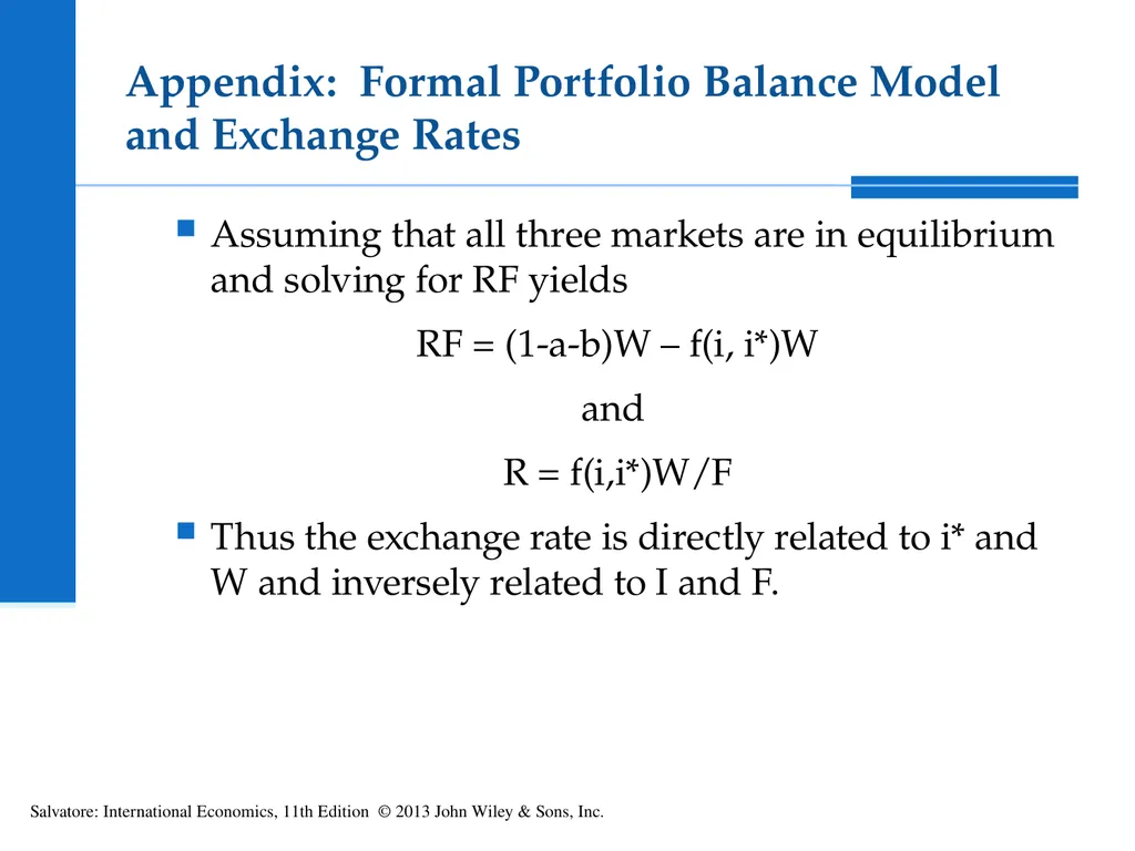 International Economics Tenth Edition Exchange - slide 41 of 42