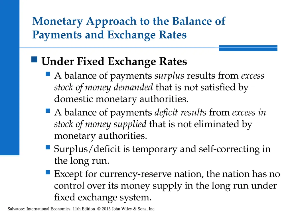 International Economics Tenth Edition Exchange - slide 12 of 42