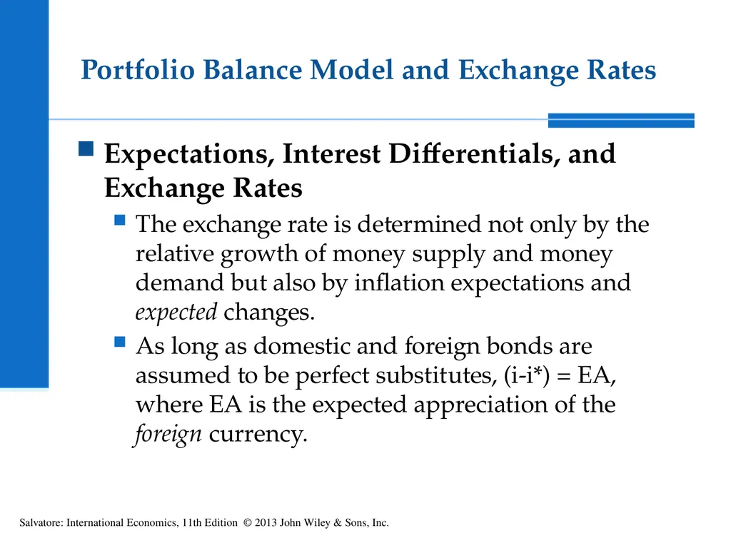 International Economics Tenth Edition Exchange - slide 17 of 42