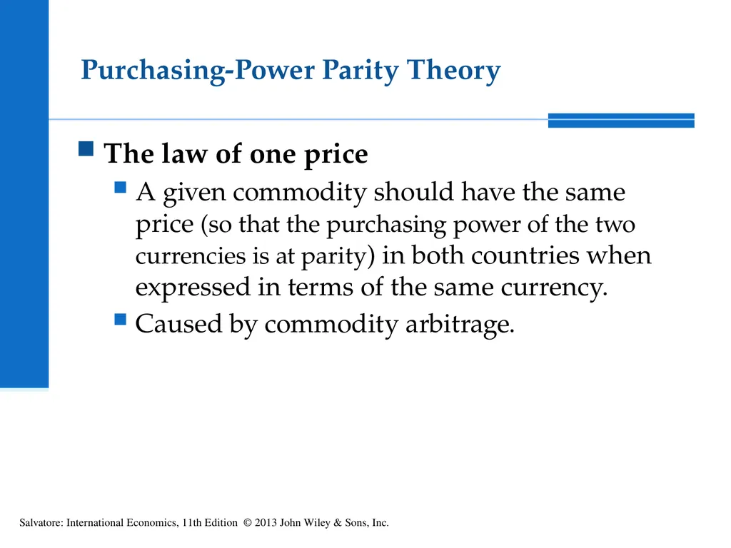 International Economics Tenth Edition Exchange - slide 5 of 42