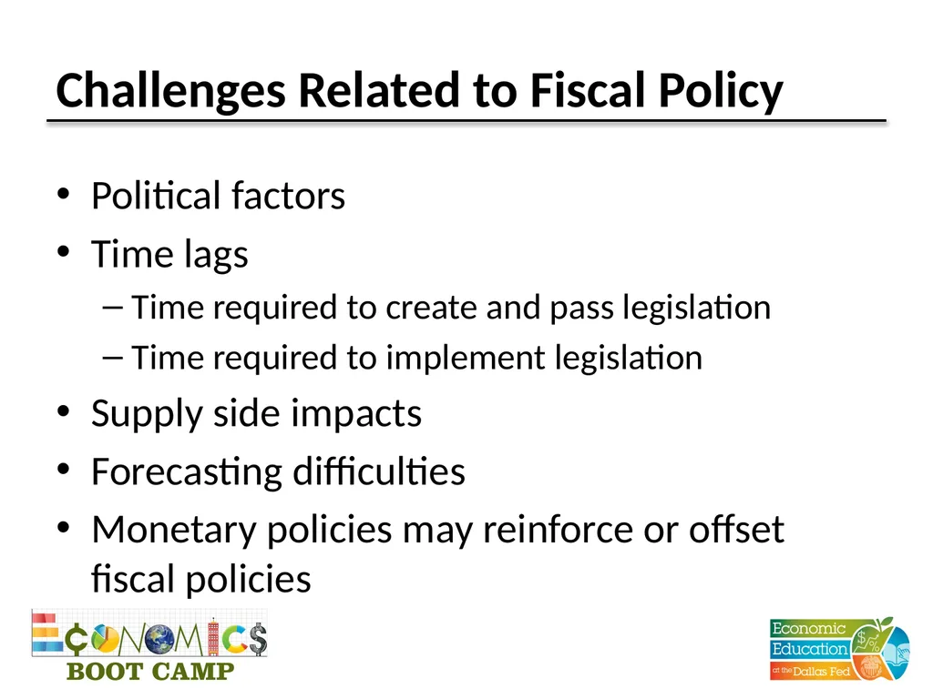 Session 11 Fiscal Policy Disclaimer: The views - slide 38 of 39