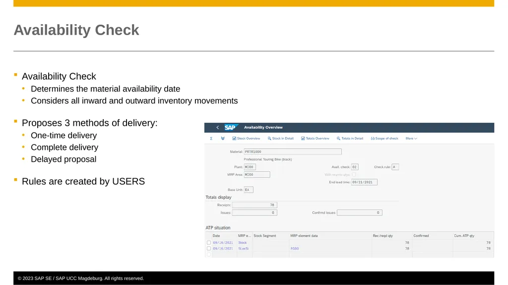 Sales and Distribution (SD) Curriculum: - slide 32 of 46