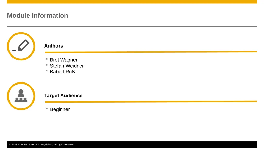 Sales and Distribution (SD) Curriculum: - slide 3 of 46