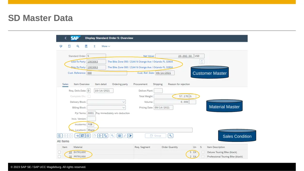 Sales and Distribution (SD) Curriculum: - slide 12 of 46