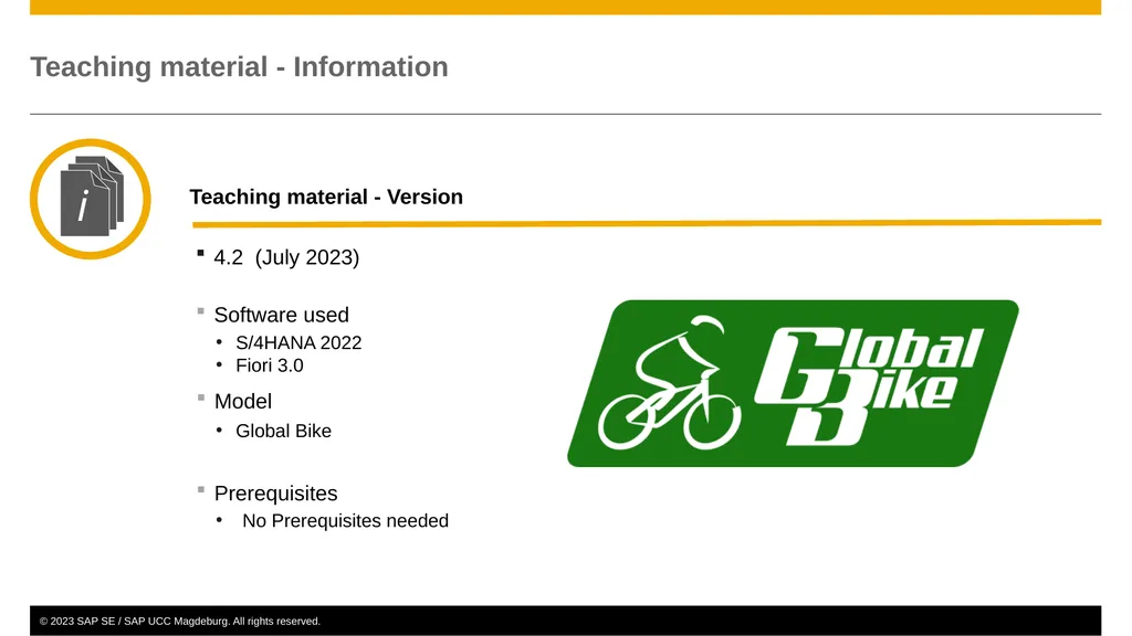 Sales and Distribution (SD) Curriculum: - slide 2 of 46