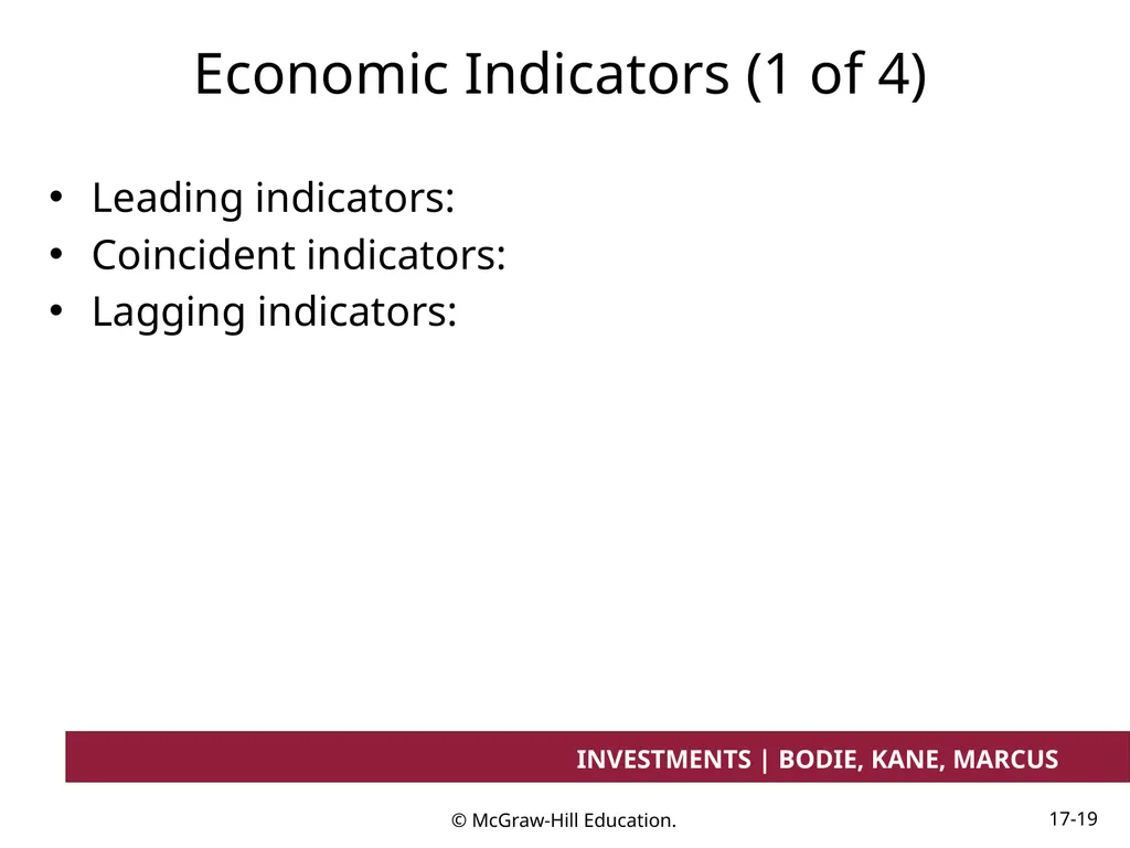 Chapter 17 Investment Considerations: - slide 19 of 46