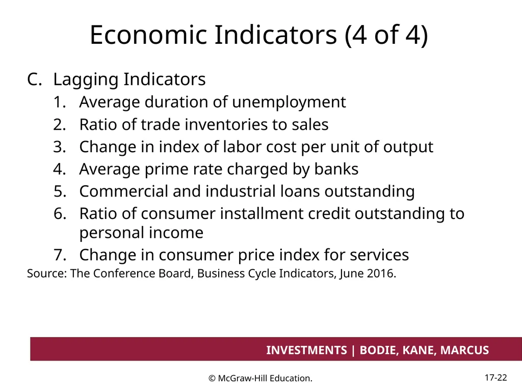 Chapter 17 Investment Considerations: - slide 22 of 46