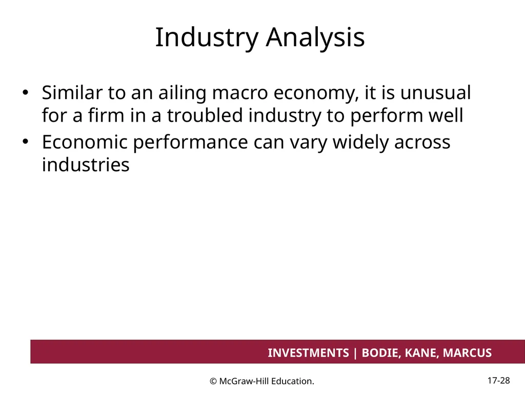 Chapter 17 Investment Considerations: - slide 28 of 46