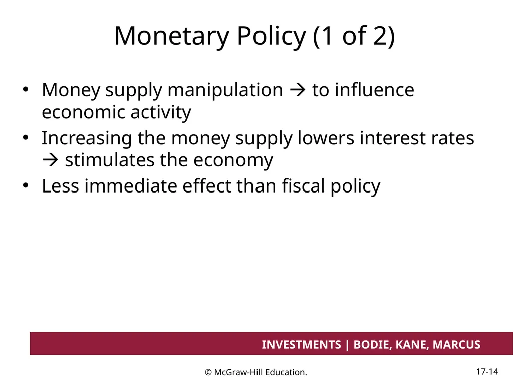 Chapter 17 Investment Considerations: - slide 14 of 46