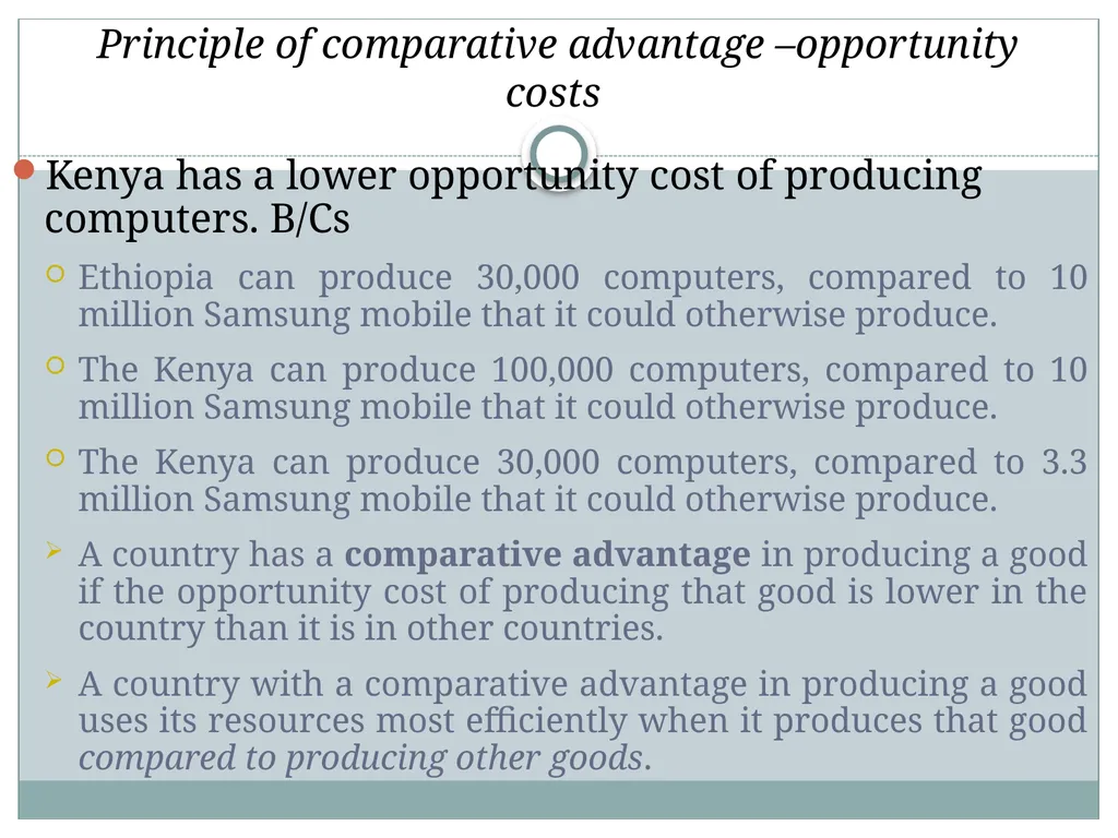Chapter-Five International Trade Theory and - slide 11 of 52
