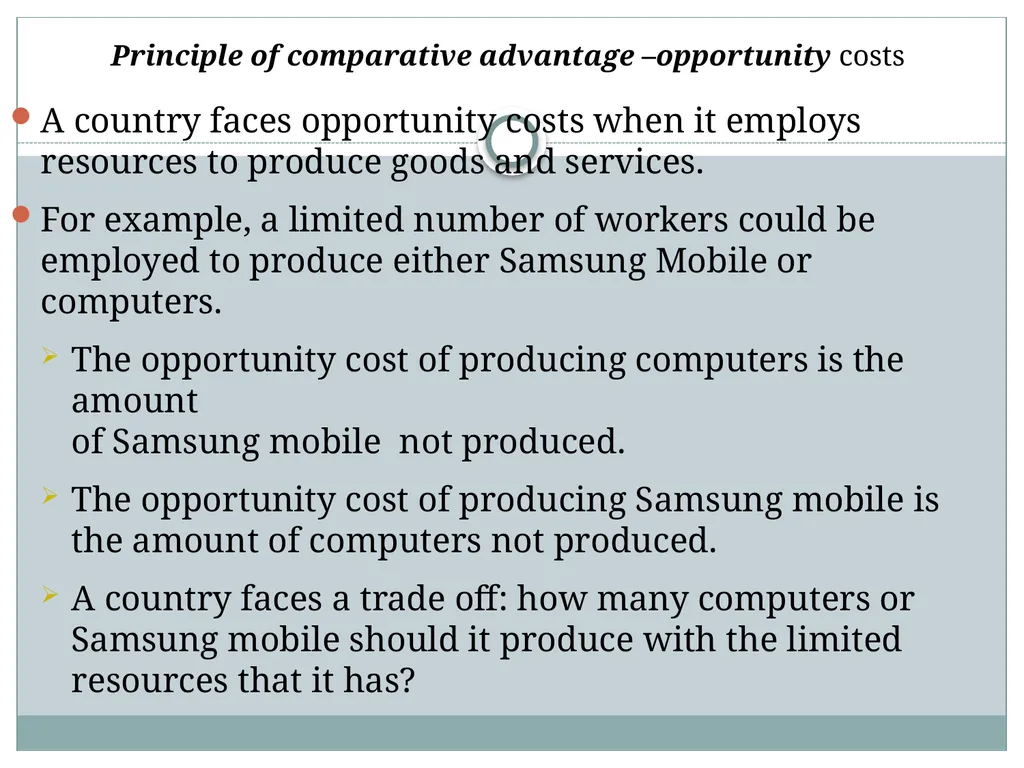 Chapter-Five International Trade Theory and - slide 9 of 52
