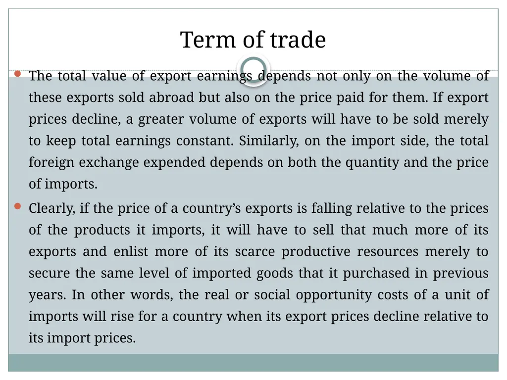 Chapter-Five International Trade Theory and - slide 41 of 52