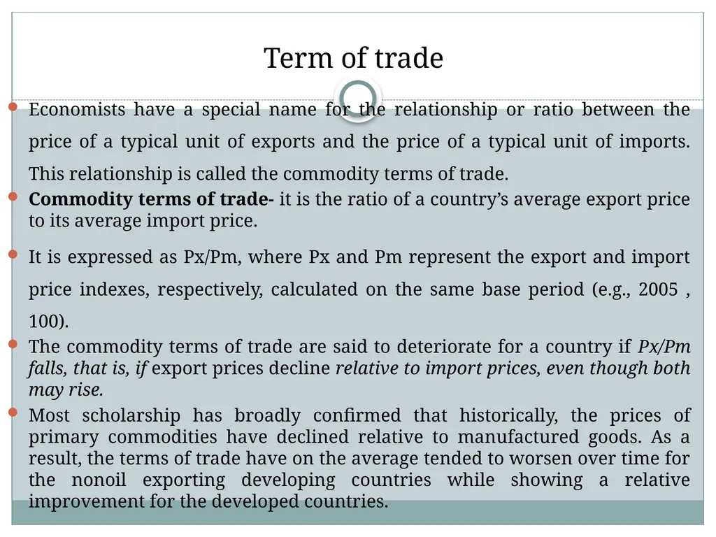 Chapter-Five International Trade Theory and - slide 42 of 52