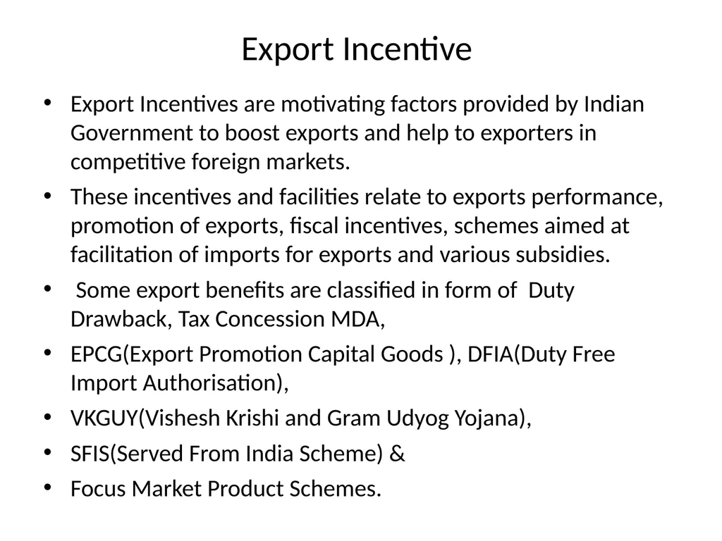 Trade Policy and Regulation in India: Trade - slide 13 of 35