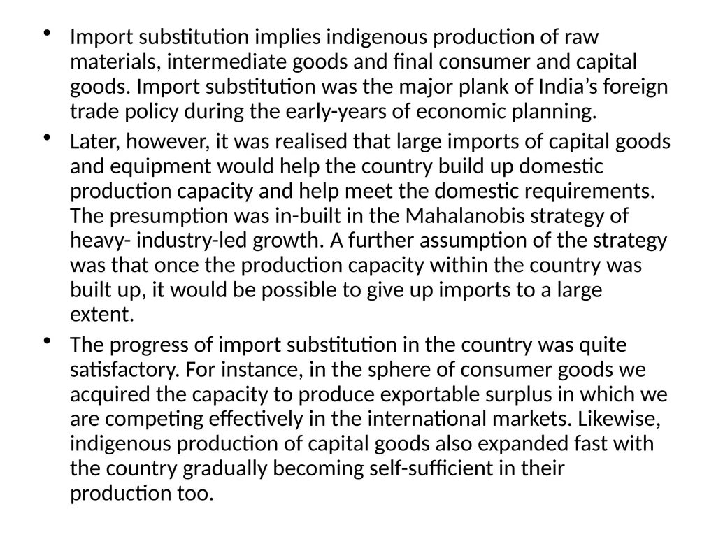 Trade Policy and Regulation in India: Trade - slide 7 of 35