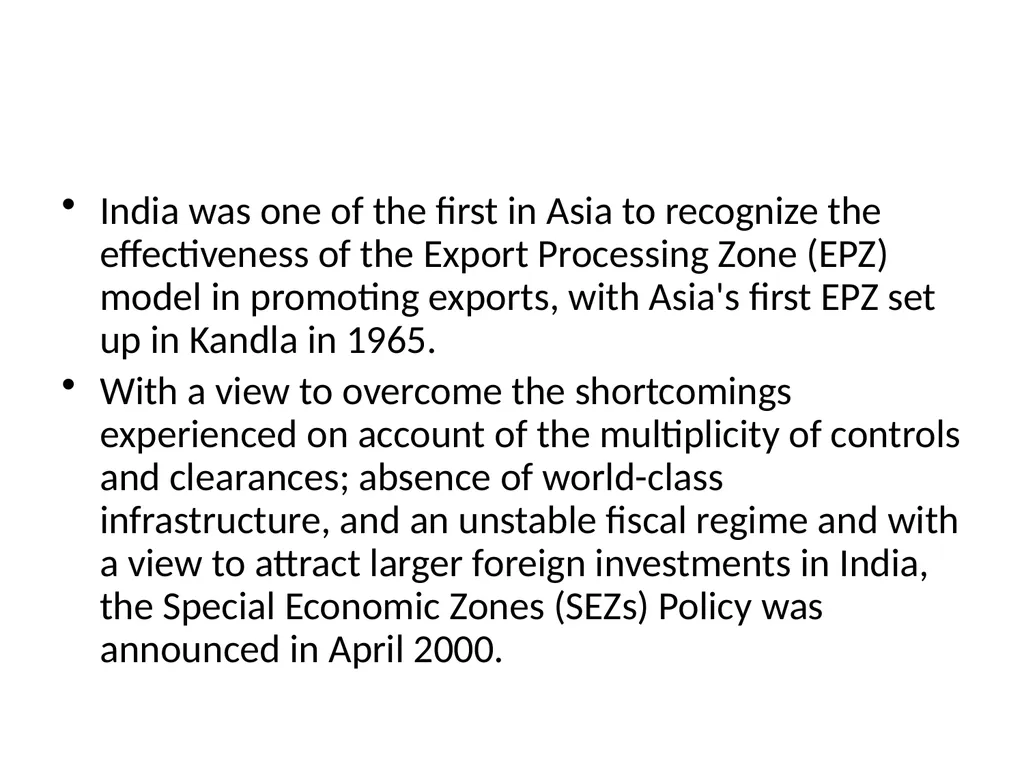 Trade Policy and Regulation in India: Trade - slide 27 of 35
