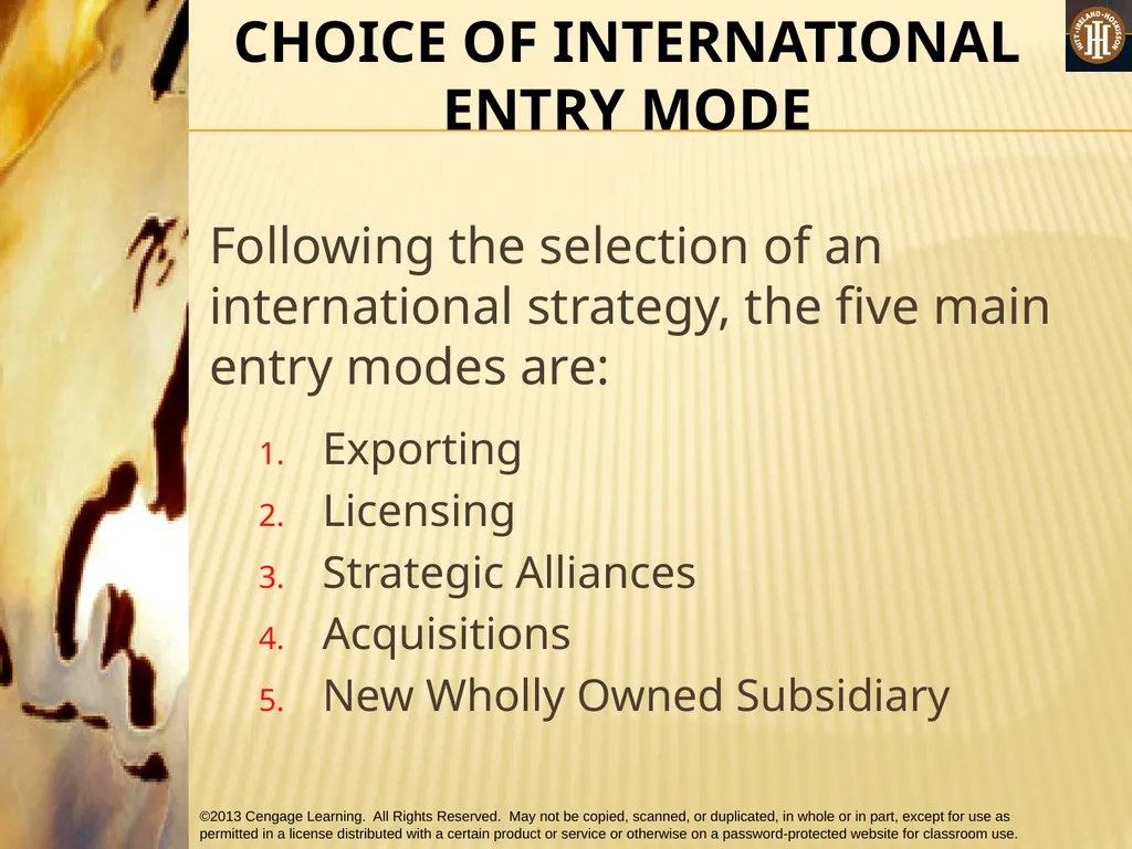 PART 2: STRATEGIC ACTIONS: STRATEGY FORMULATION - slide 46 of 76