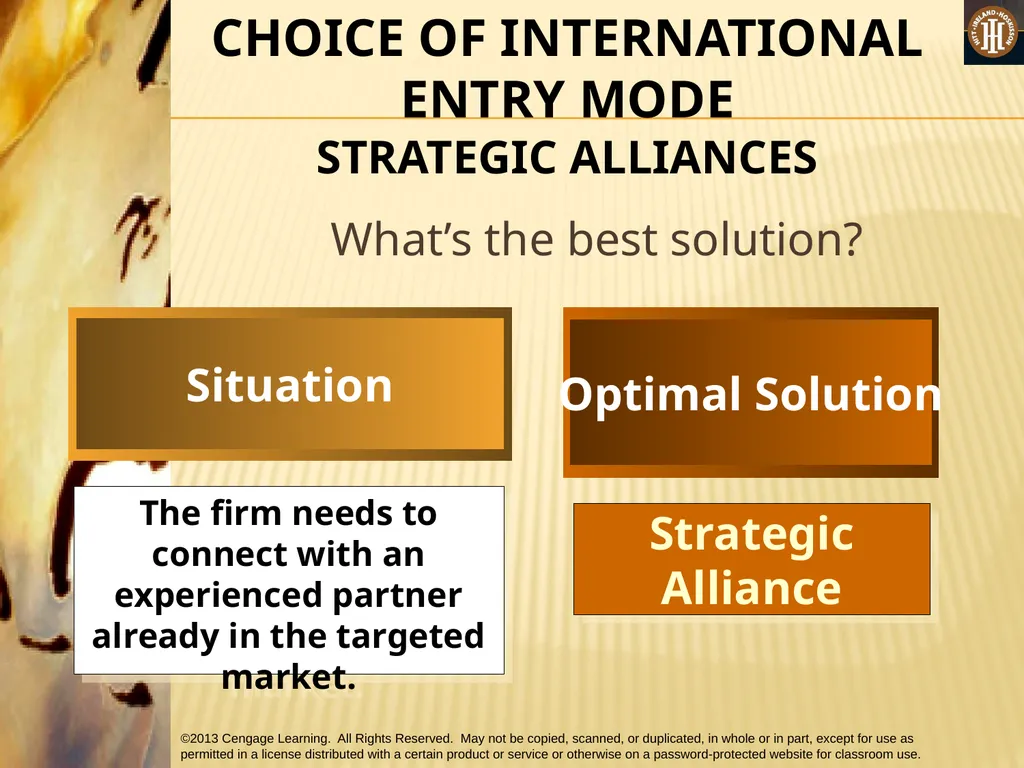 PART 2: STRATEGIC ACTIONS: STRATEGY FORMULATION - slide 58 of 76
