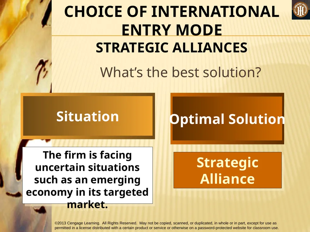 PART 2: STRATEGIC ACTIONS: STRATEGY FORMULATION - slide 60 of 76