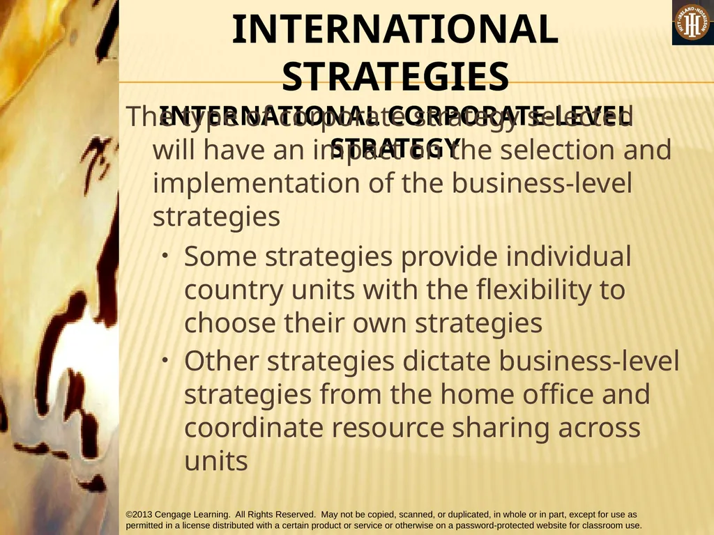 PART 2: STRATEGIC ACTIONS: STRATEGY FORMULATION - slide 31 of 76