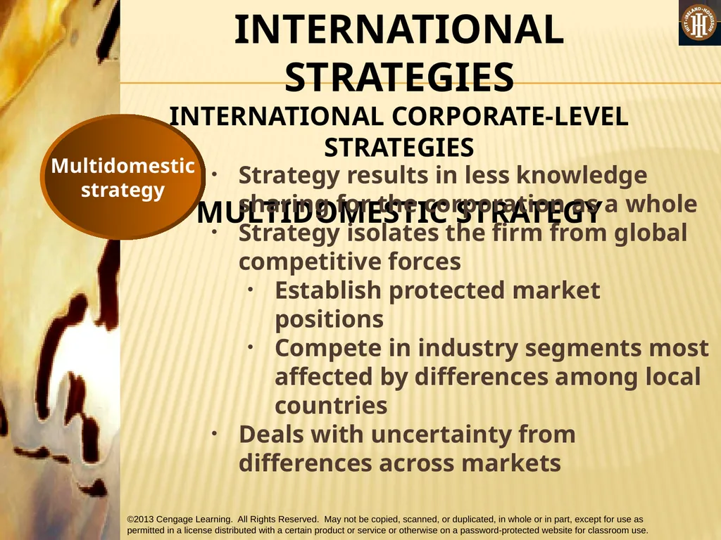 PART 2: STRATEGIC ACTIONS: STRATEGY FORMULATION - slide 35 of 76