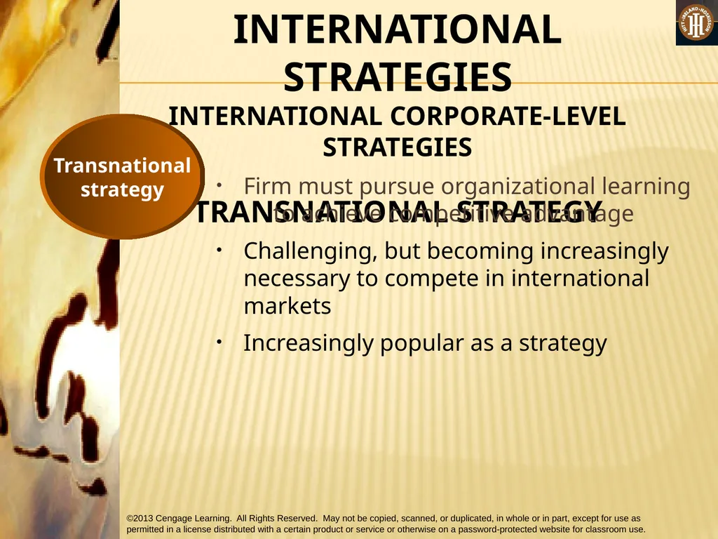 PART 2: STRATEGIC ACTIONS: STRATEGY FORMULATION - slide 39 of 76