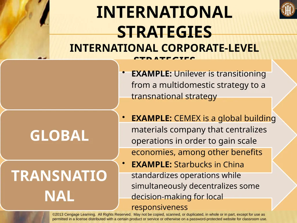 PART 2: STRATEGIC ACTIONS: STRATEGY FORMULATION - slide 41 of 76